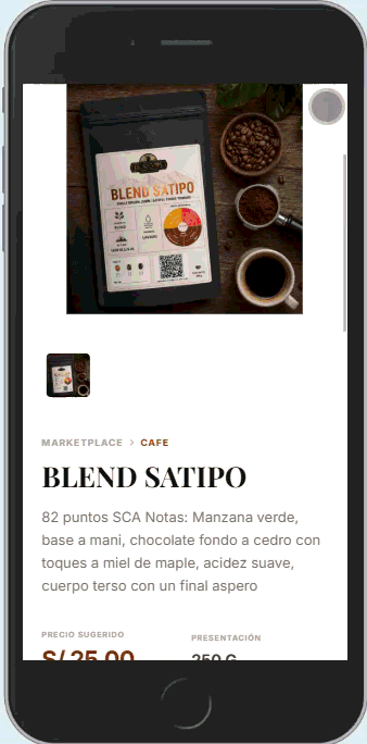 Rueda de sabor para cafe, cacao y miel