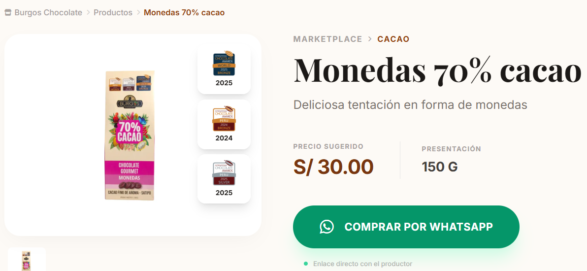 Certificaciones cafe, cacao y miel